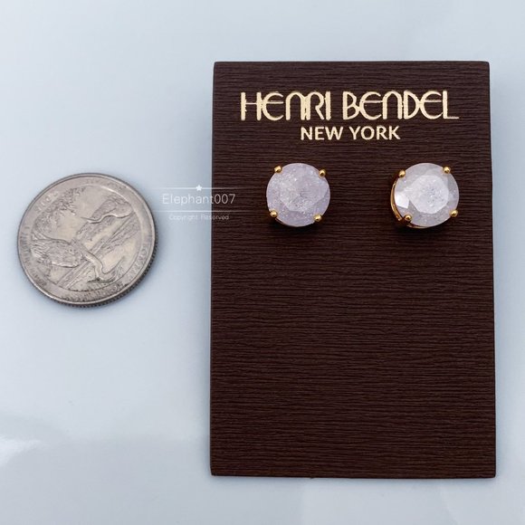 henri bendel Jewelry Henri Bendel Crystal Earrings Poshmark